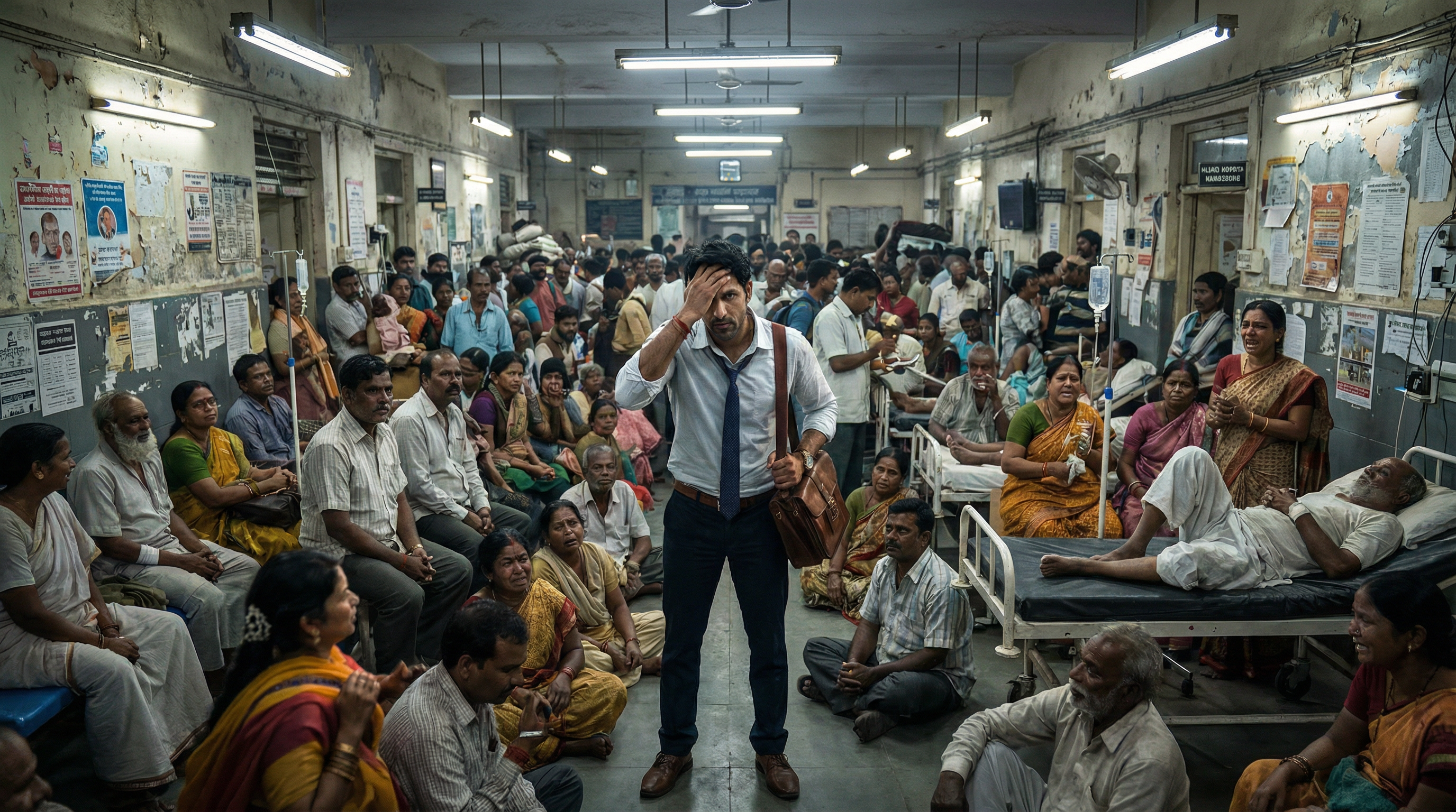 bheed hospital crowd