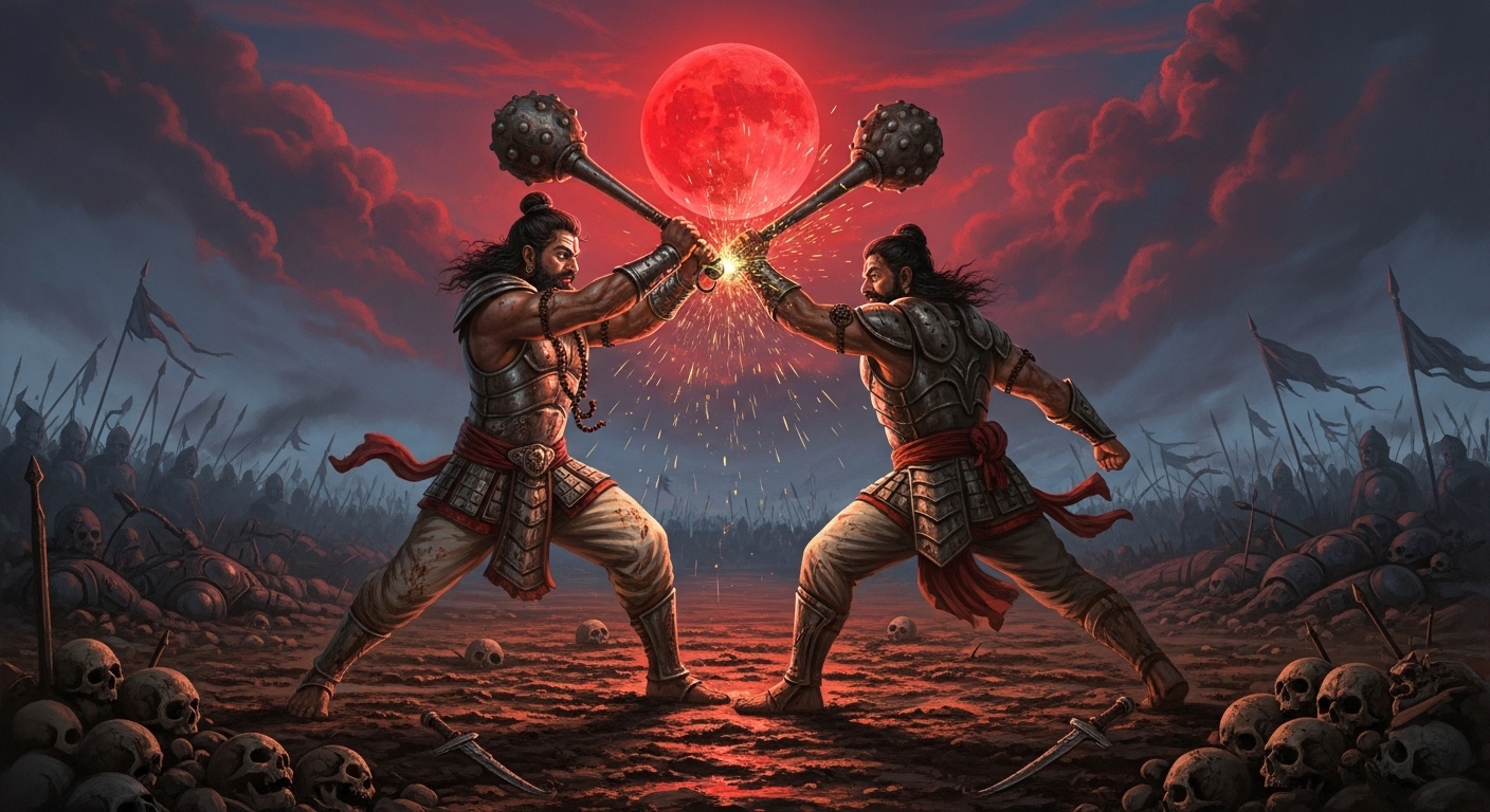 mahabharat final duel