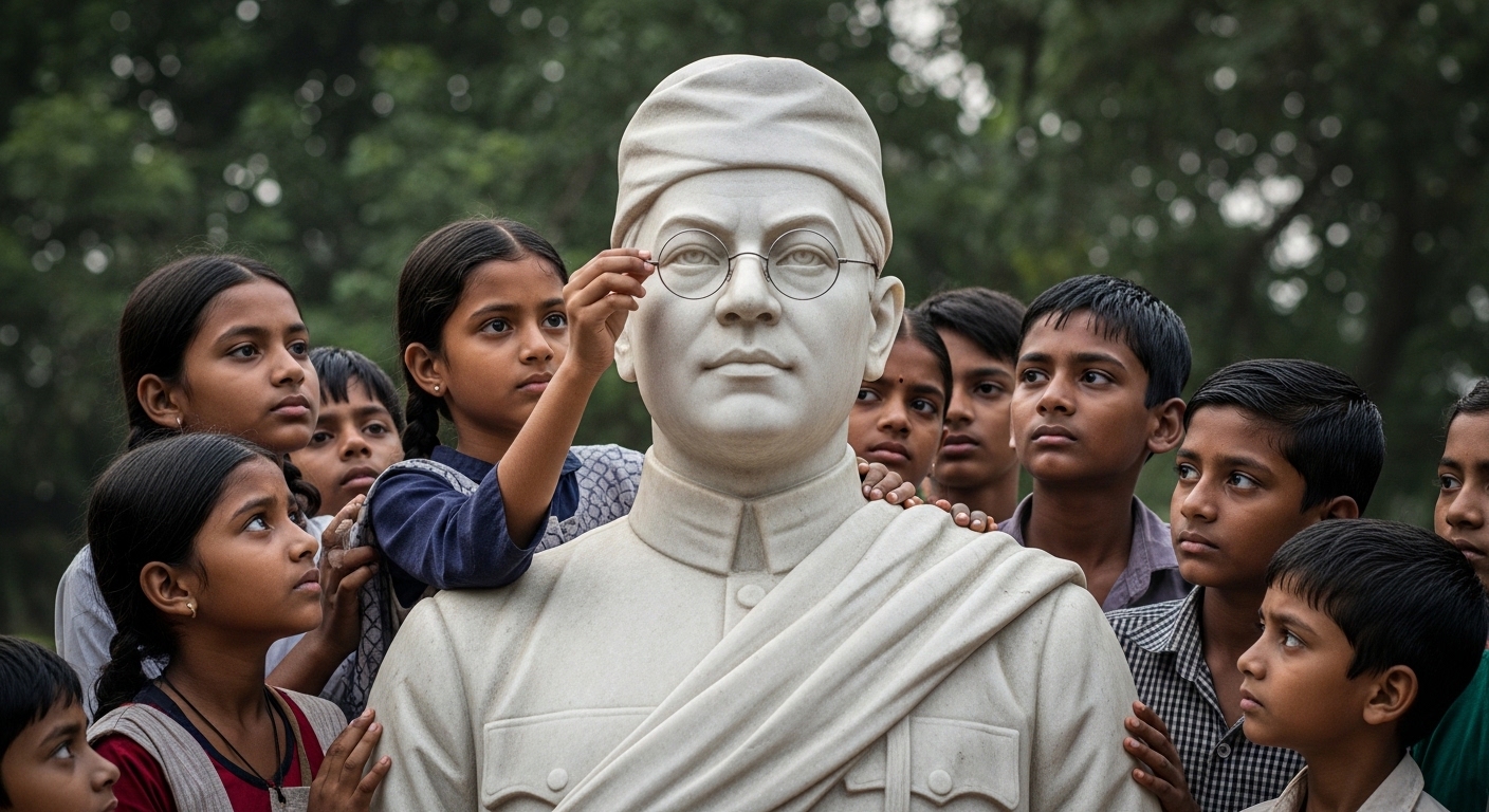 netaji children respect